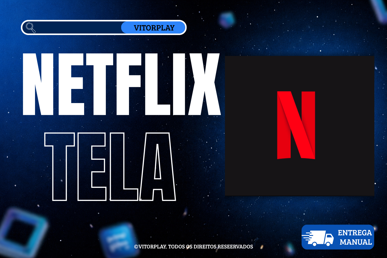 netflix premium 1 perfil por 30 dias