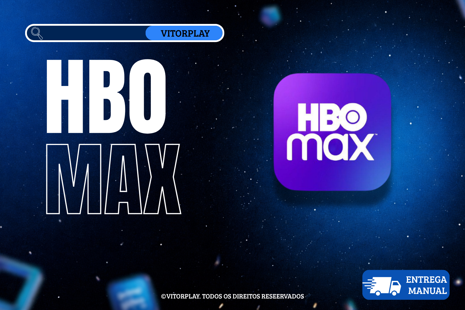 Hbo max - 1 perfil plano standart - entrega instantânea